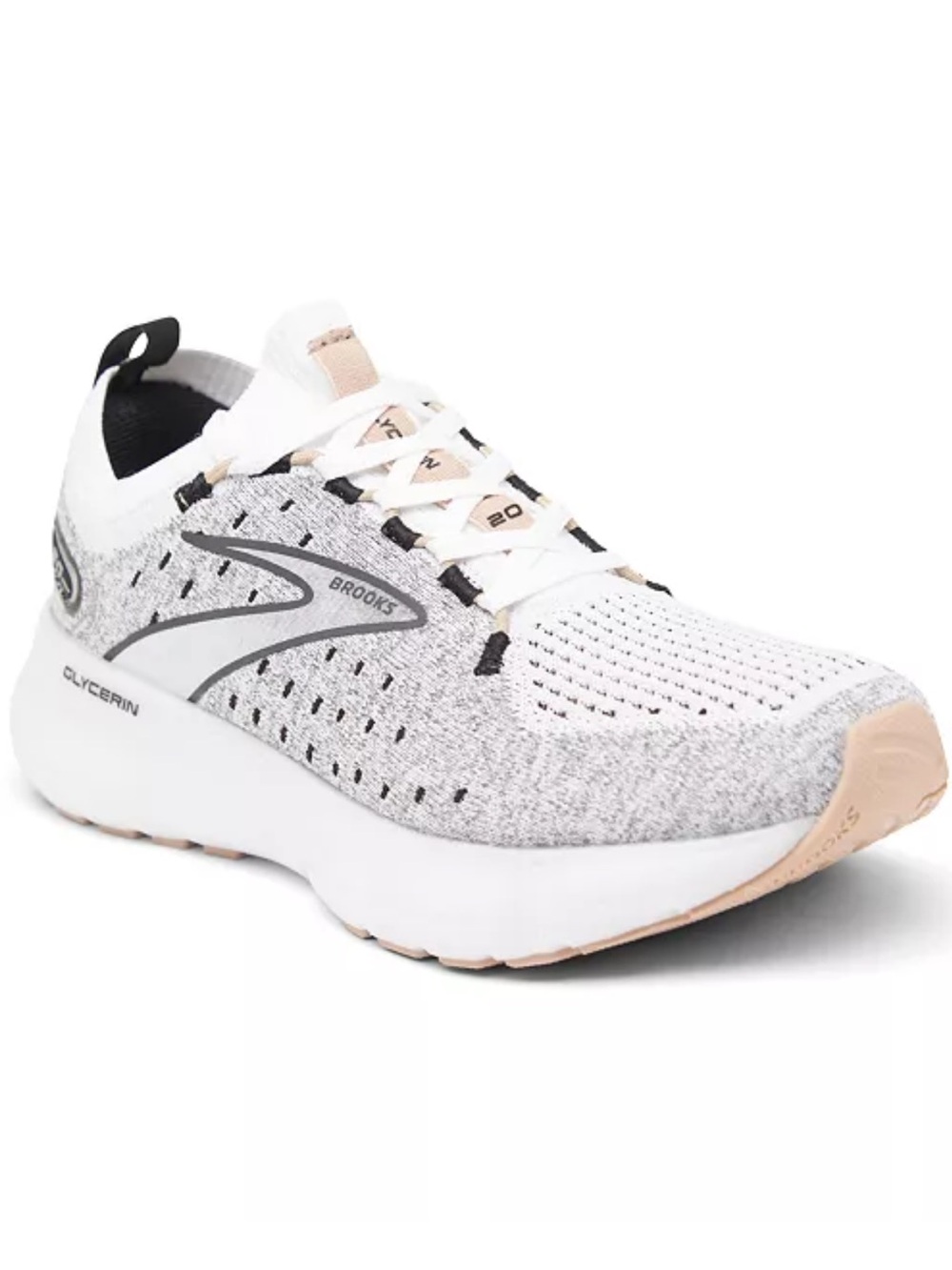 Women's BROOKS Glycerin Stealthfit GTS 20 Running Walking Gym Shoes 8.5 - Picture 12 of 12